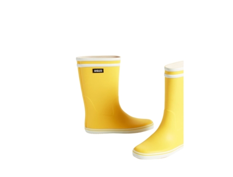Botas de Mujer AIGLE Lluvia Malouine Amarillo (37)