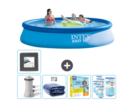 Piscina Insuflável INTEX 28142GN-CB24 (7290 L - 396x84cm)