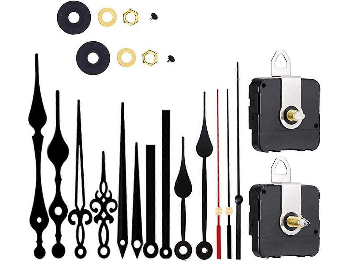 Rebe-movimiento De Reloj De Quartzo Silencioso Para Reparación Y Diy: Kit Con Piezas Y Manecillas De Aluminio