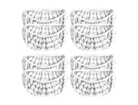 Almohadillas de repuesto para fregona, cubierta para cabezal de mopa para barredora Swiffer, accesorios de piezas de limpieza del hogar, 8 Uds.