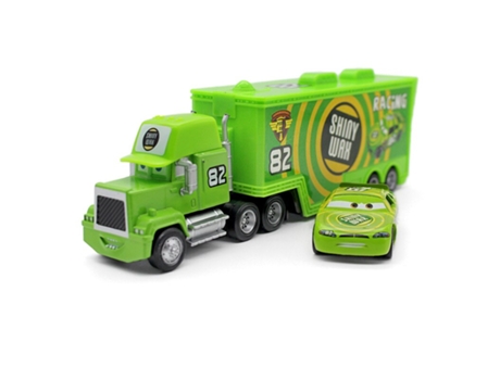 Muñeco GAATPOT 2Pcs/Lot Disney Pixar Cars Toys Lightning Mcqueen Mack Uncle Truck 1:55 Diecast Model Alloy Modle Figures Toys Gifts For Kids