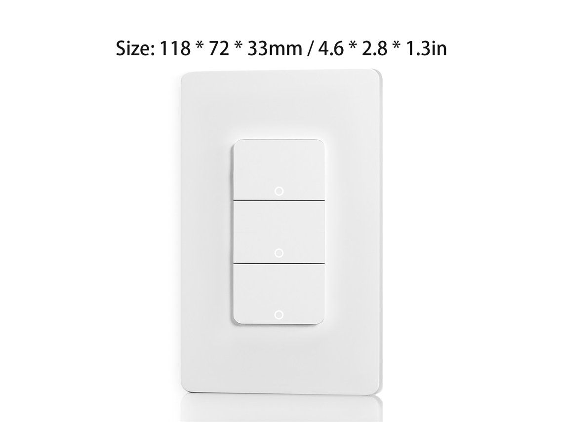 2026horizon-interruptor Inteligente Wifi Tuya Para Hogar, Control Por Voz Y App, Compatible Con Alexa Y Asistente, Inalámbrico