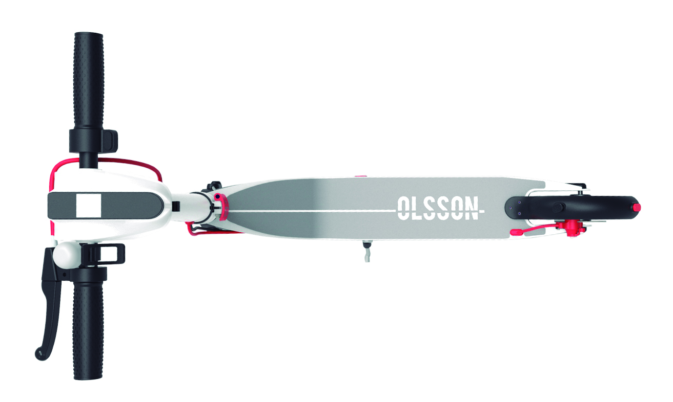 Patinete Eléctrico OLSSON Stroot Zebra 8.5'' (Autonomía: 30 km | Velocidad Máx: 30 km/h)