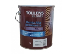 Barniz Alta Resistencia Al Agua Mate Interior 4 Lt (Teca De Java 503)