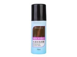 2026 - Spray de tinte para el cabello desechable de 75 ml para cubrir el color negro. Herramientas de peinado.