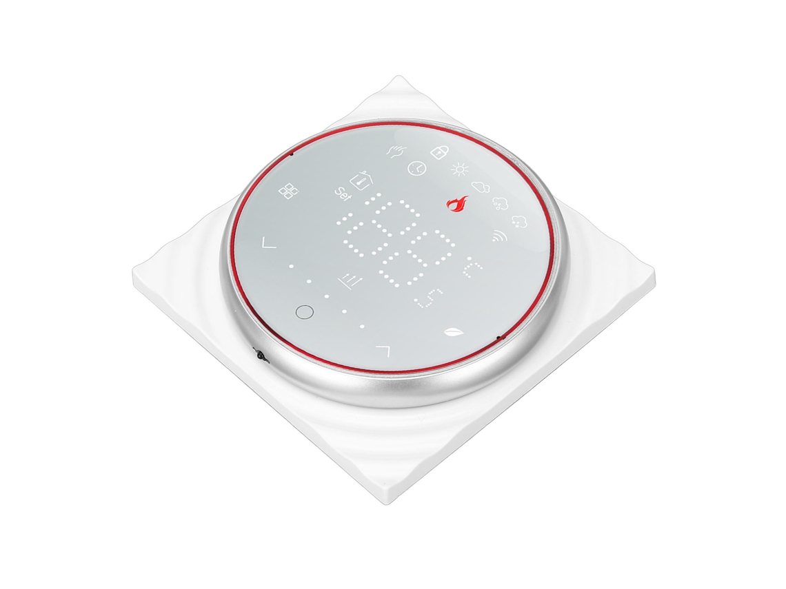 Termostato Inteligente Para Hogar Con Pantalla Led Programable Controlador De Calefacción De Suelos Ac 95-240v Blanco