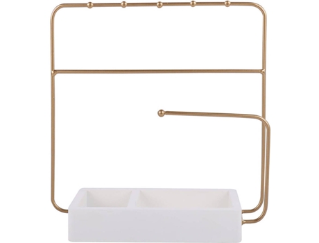 Porta Joyas con Base Blanca KASA