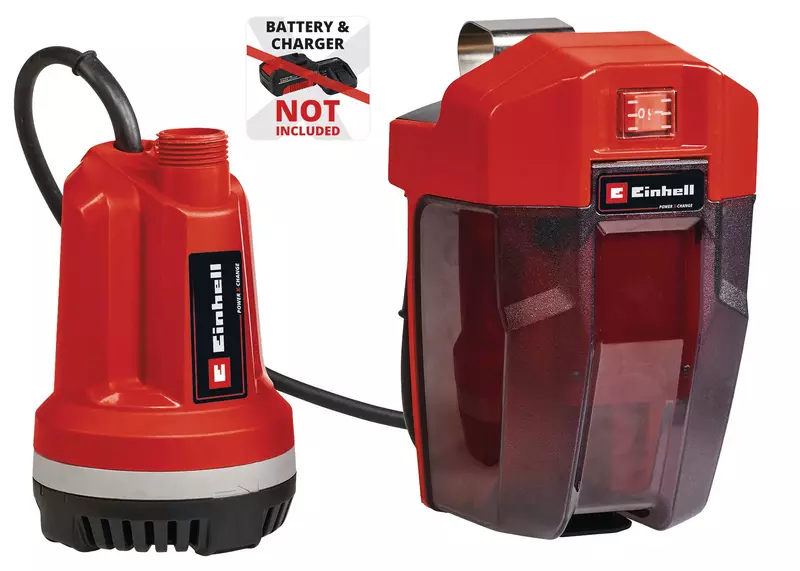 Bomba de Agua Limpia Sumergible EINHELL GE-PP 18 RB Li-Suelo