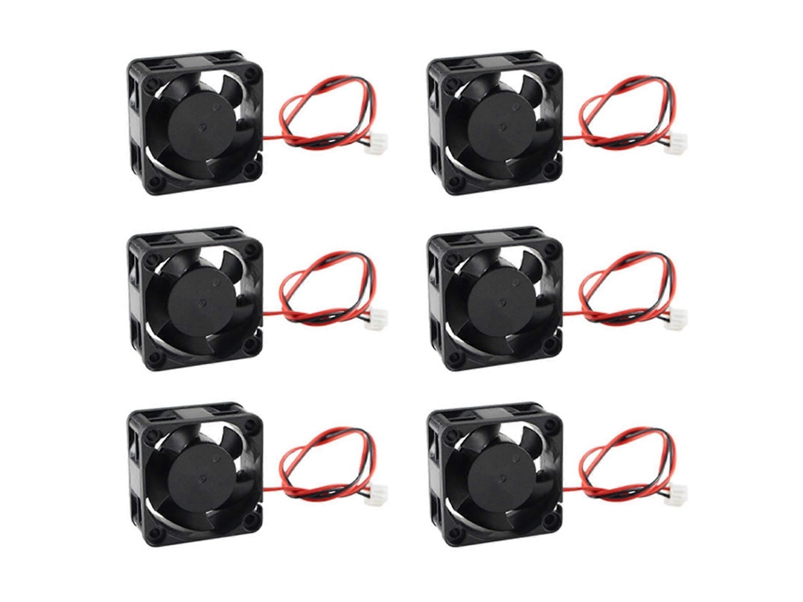 6x 3d Part Of Printer 4020 Cooling Fan Dc 12v Brush-free Mini Cooler 40mm Cooling Fan 40x40x20mm