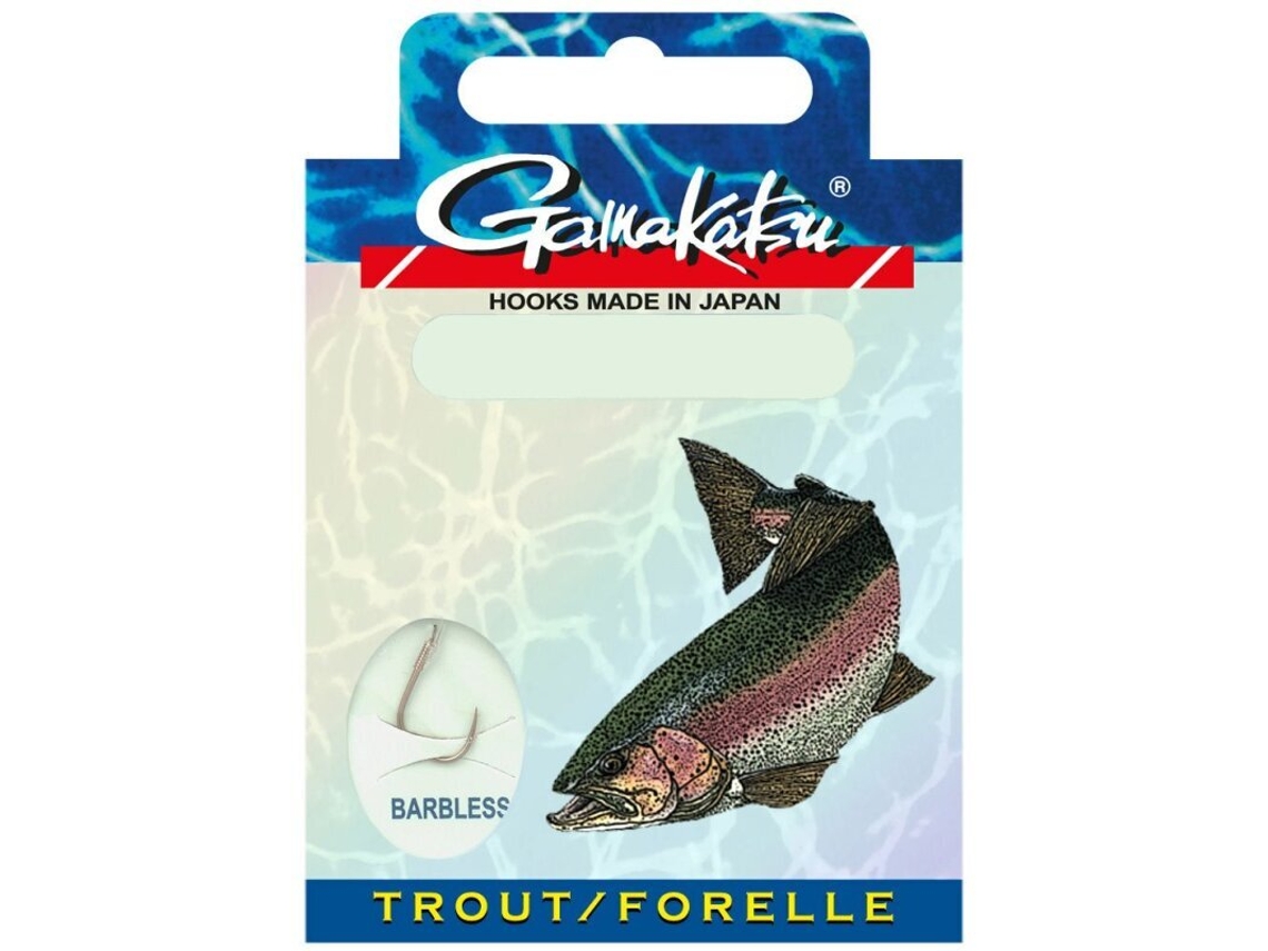 Gancho GAMAKATSU Trout Barbless 7