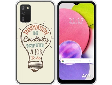 Carcasa Samsung Galaxy A03s TUMUNDOSMARTPHONE Creativity Multicolor