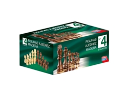 Figuras Ajedrez Madera Stauton Nº4 FALOMIR