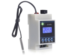 2026-controlador De Temperatura Digital -40-110°c Con Pantalla Lcd Y Relé 30a Para Invernadero, Refrigerador Como Se Muestra