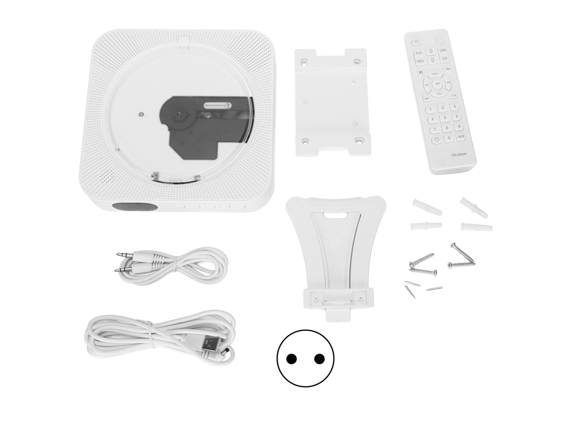 Reproductor De Casetes Estéreo Retro Con 2 Métodos De Carga, Portátil Con Altavoz Nítido, Negro.