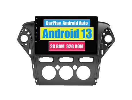 Autoradio Multimedia ROVERONE para Ford Mondeo Fusion 4 2006 - 2010 CarPlay Android Coche Radio Bluetooth Navegación