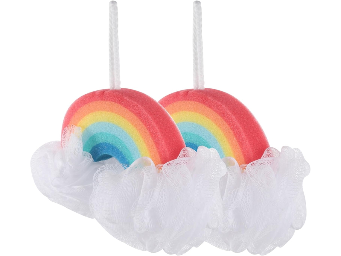 2 Pièces Éponge De Bain Para Garçon Fille Arc, En