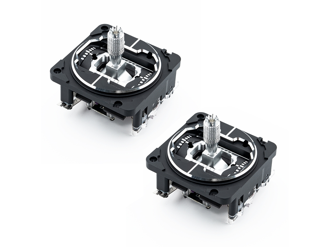 2 Piezas helloradio Vg01 Gimbal Metal Cnc Sensor Hall Extremos Varilla Sicky360 Transmisor Helloradio V16 Max Fpv