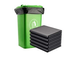 Bolsa De Basura Grande Negra Desechable, Gruesa, De Polietileno, Resistente Al Desgaste, Para Uso Doméstico Y Hotel