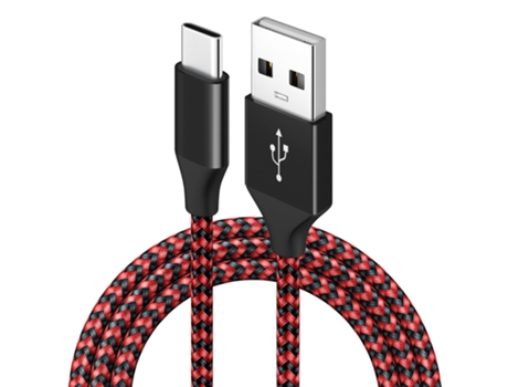 Cable de datos tipo c Teléfono móvil Android QC3.0 nailon trenzado 3A Cable de datos de carga rápida para teléfono móvil Cargador USB Cable de carg...