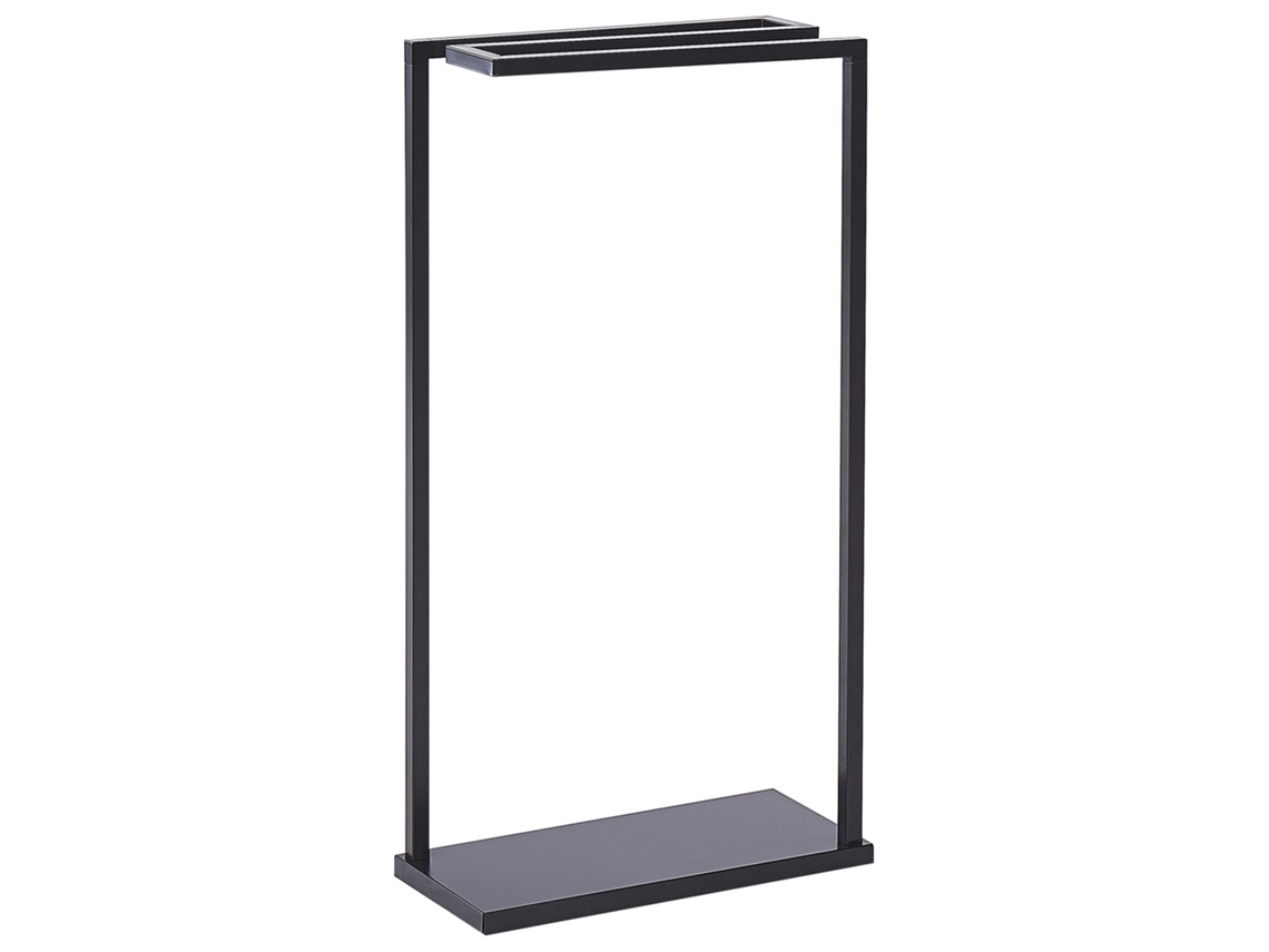 Toallero BELIANI Garcitas de Acero Negro 42x19x83