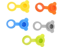 Juego de 5 tapones de silicona para fregadero Slowmoose