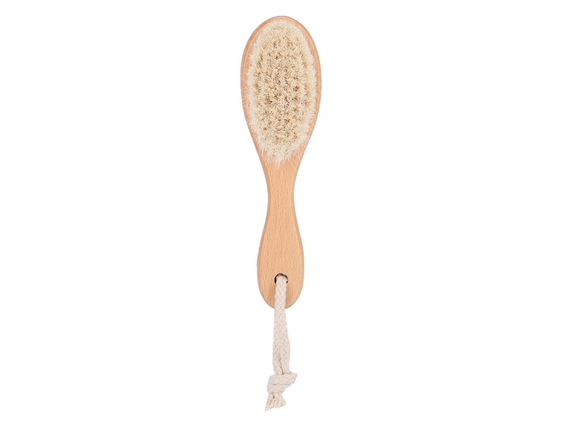 Cepillo de masaje corporal para limpiar el cabello, la barba y el cuero.