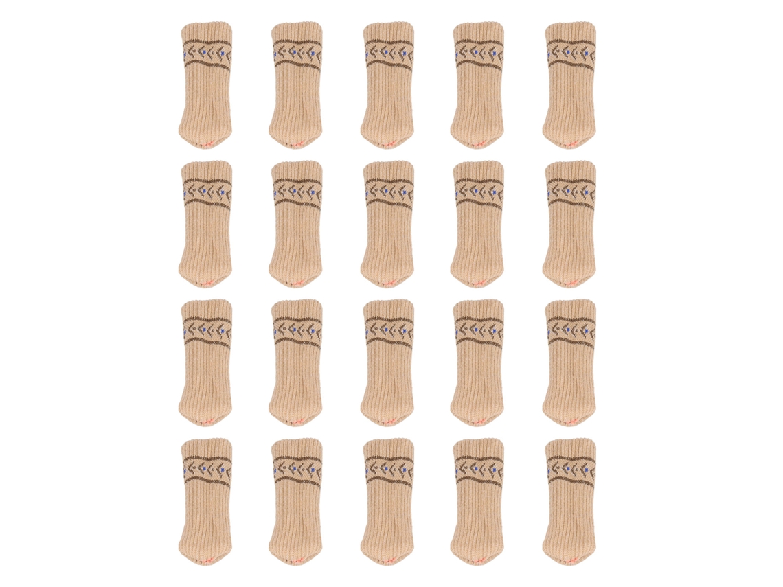 20 fundas de silicona para patas de sillas con dos capas