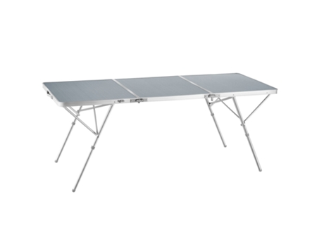 Mesa plegable de aluminio Jumbo con asa de transporte 180 x 70 x 70 cm TECTAKE