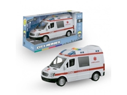 Coches TACHAN Ambulância com luz e som cidade heroes