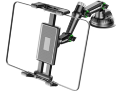 Soporte Para Teléfono Móvil Para Parabrisas De Coche Con Ventosa Giratoria Automática De 360° Y Montaje Para Ventana.