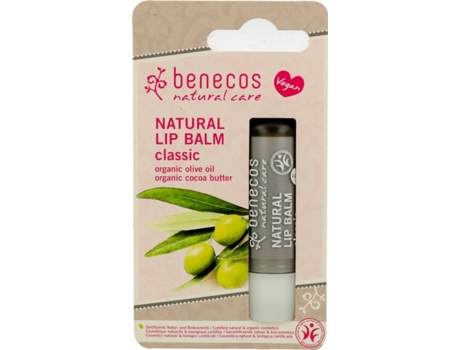 Bálsamo Labial BENECOS Natural (8 g)