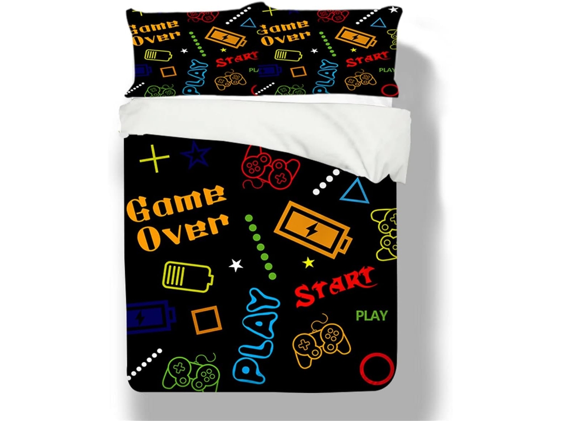Juego Ropa Cama Funda Nórdica Juego Almohada Funda 135x200 Cm 135 X 200 50 75 220 240