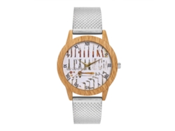 Relojes De Moda Unisex Para Hombre Y Mujer Reloj De Pulsera De Cuarzo Plata