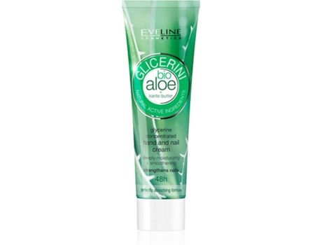 Crema para Manos y Uñas EVELINE COSMETICS Glicerina Concentrada y Aloe (100 ml)