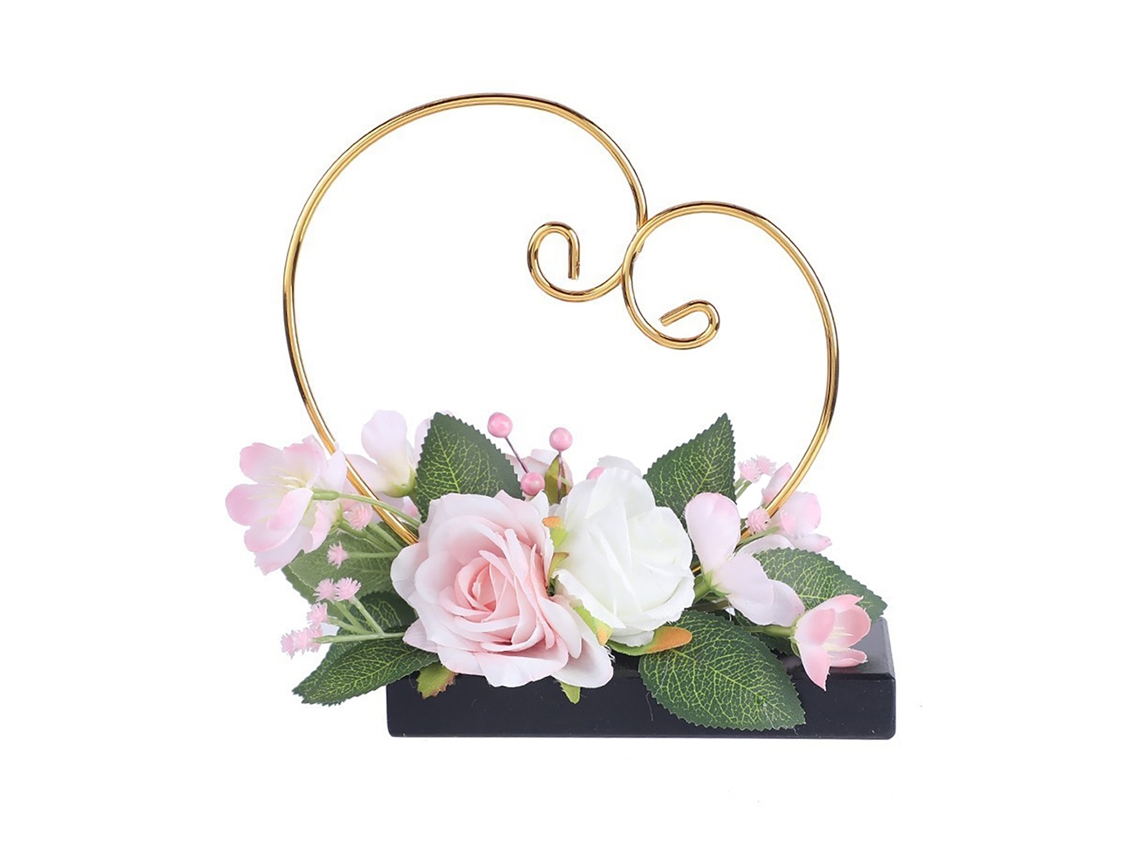 Caja de almacenamiento de pared de madera para dulces y artículos de fiesta.