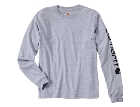Camiseta Mangas Largas Carhartt Logo (Tam: M)