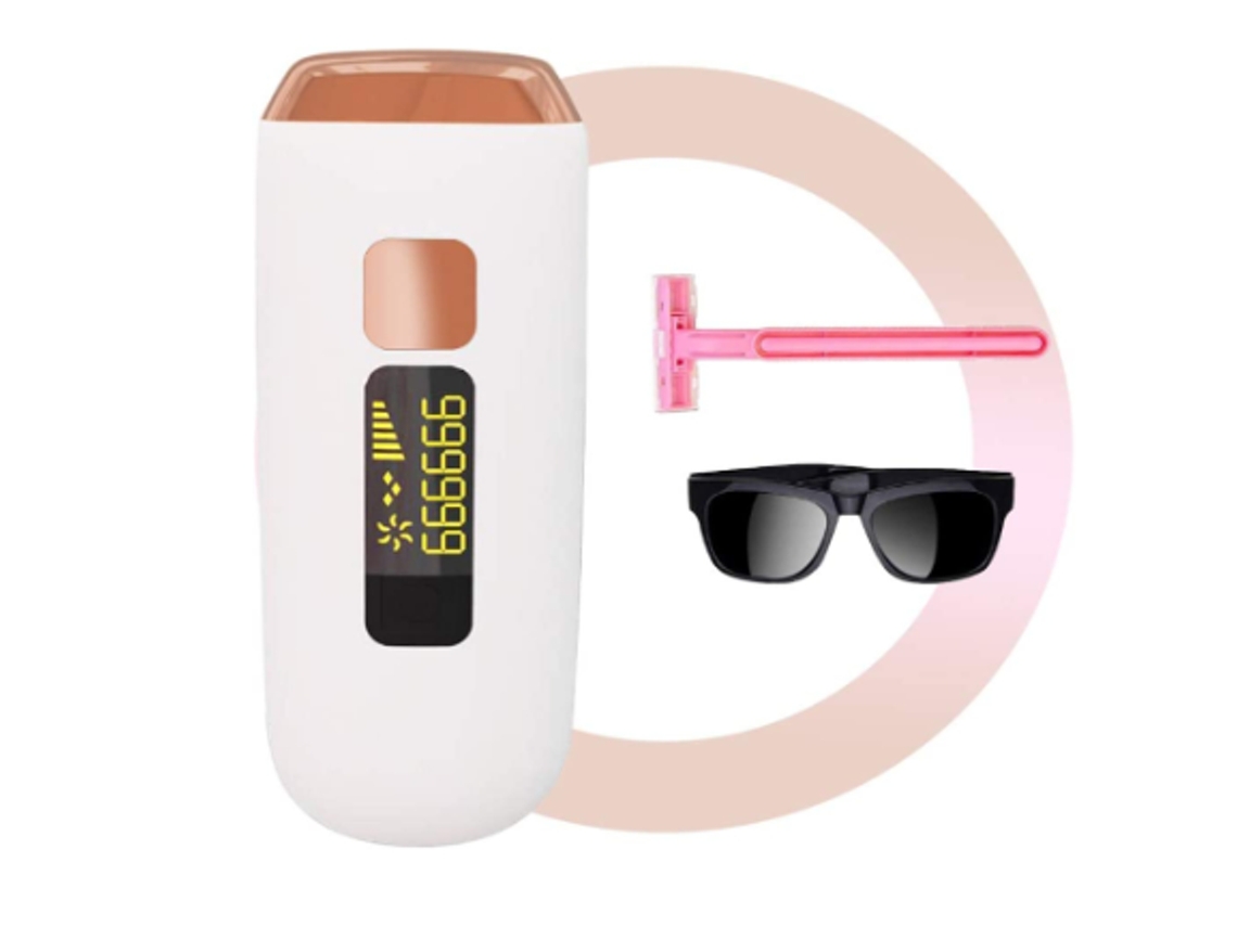Depiladora láser YIZHOOD Dlp150 rosa
