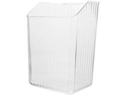 Organizador de basura para puerta de cocina Slowmoose, transparente.