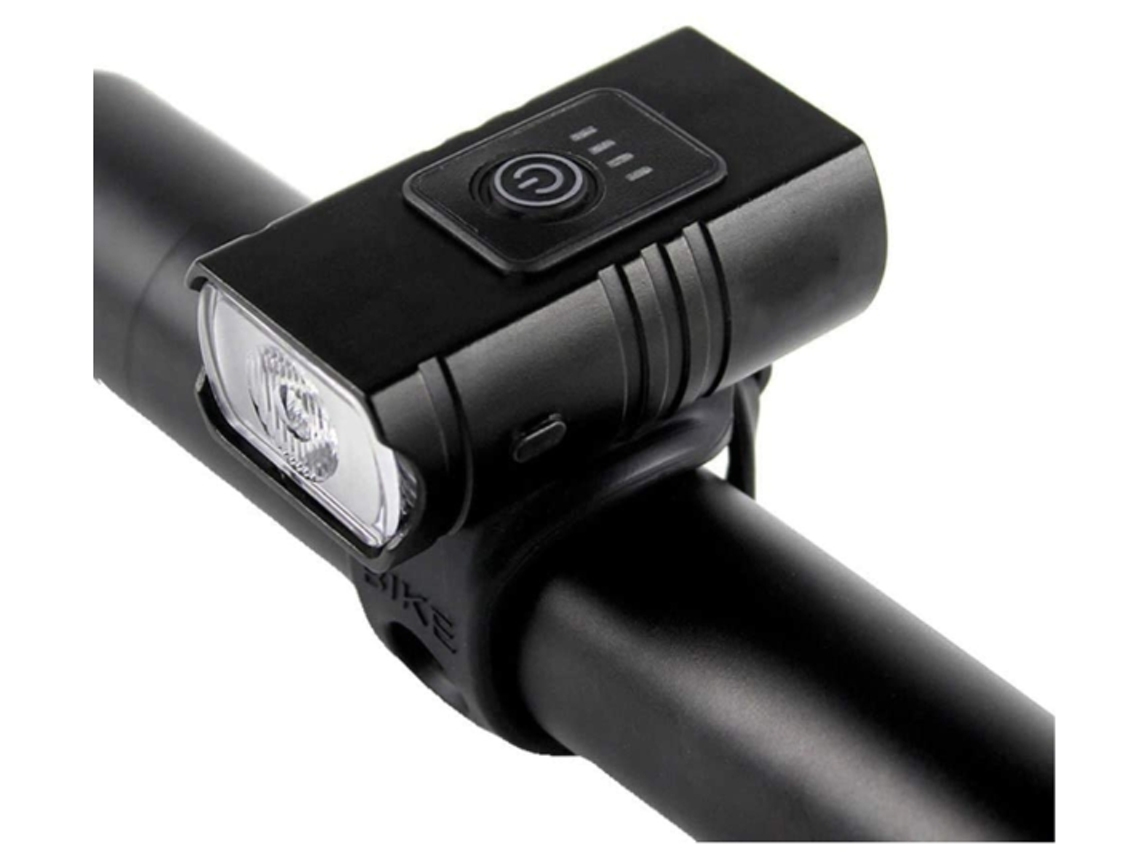 Juego de luces para bicicleta con 5 modos de visualización y lateral, IPX8, para MTB/carretera, color negro, Yizhood