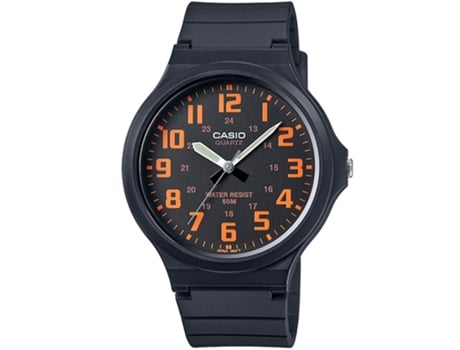 Reloj CASIO Hombre (Resina - Naranja)