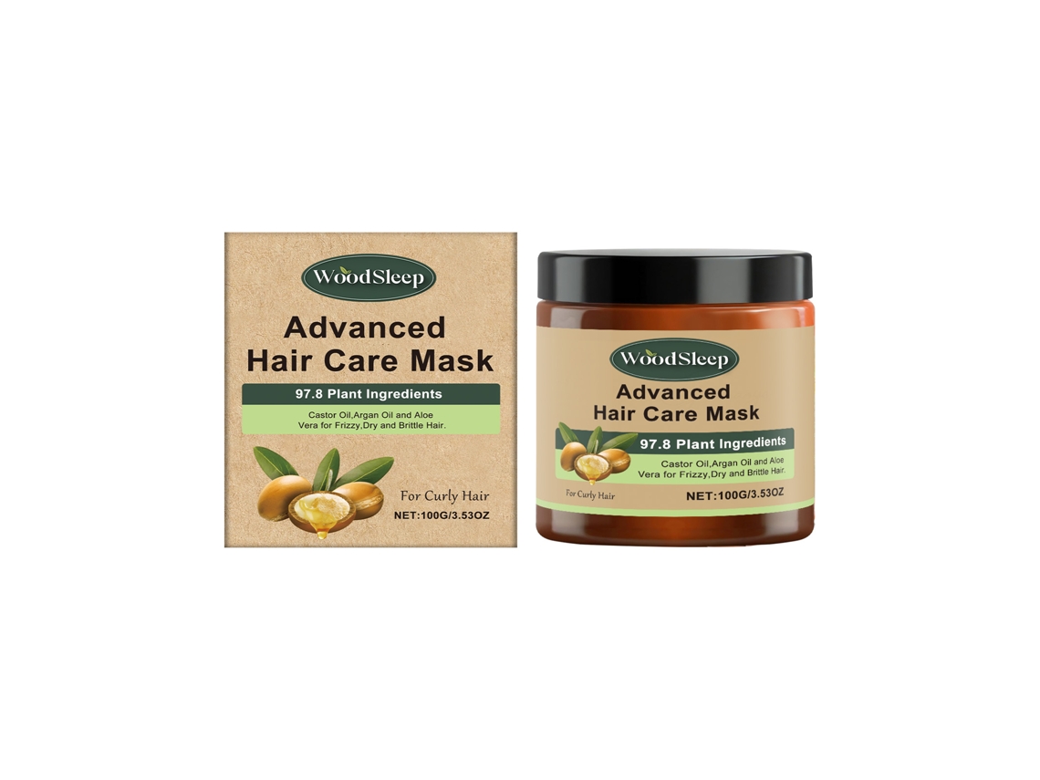Mascarilla capilar hidratante profunda para cabello seco