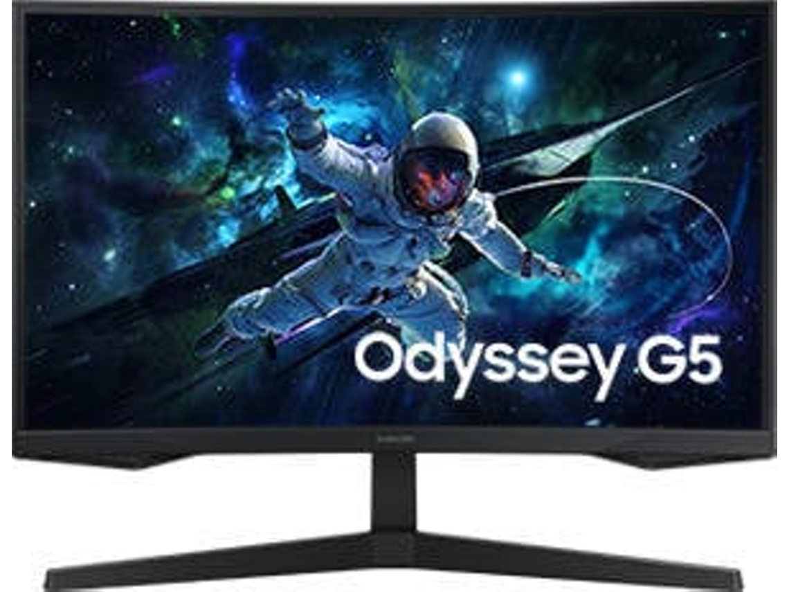 Monitor Curvo SAMSUNG Odyssey G55C (27'' - 1 ms - 165 Hz)