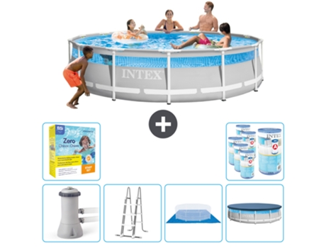 Piscina Tubular INTEX 26722GN-CB47 (13050 L - 427x107cm)