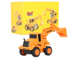 Juguete De Coche De Ingeniería Con Deformación Por Colisión Inercial, Modelo De Coche Para Niños, Regalo Para Bebés