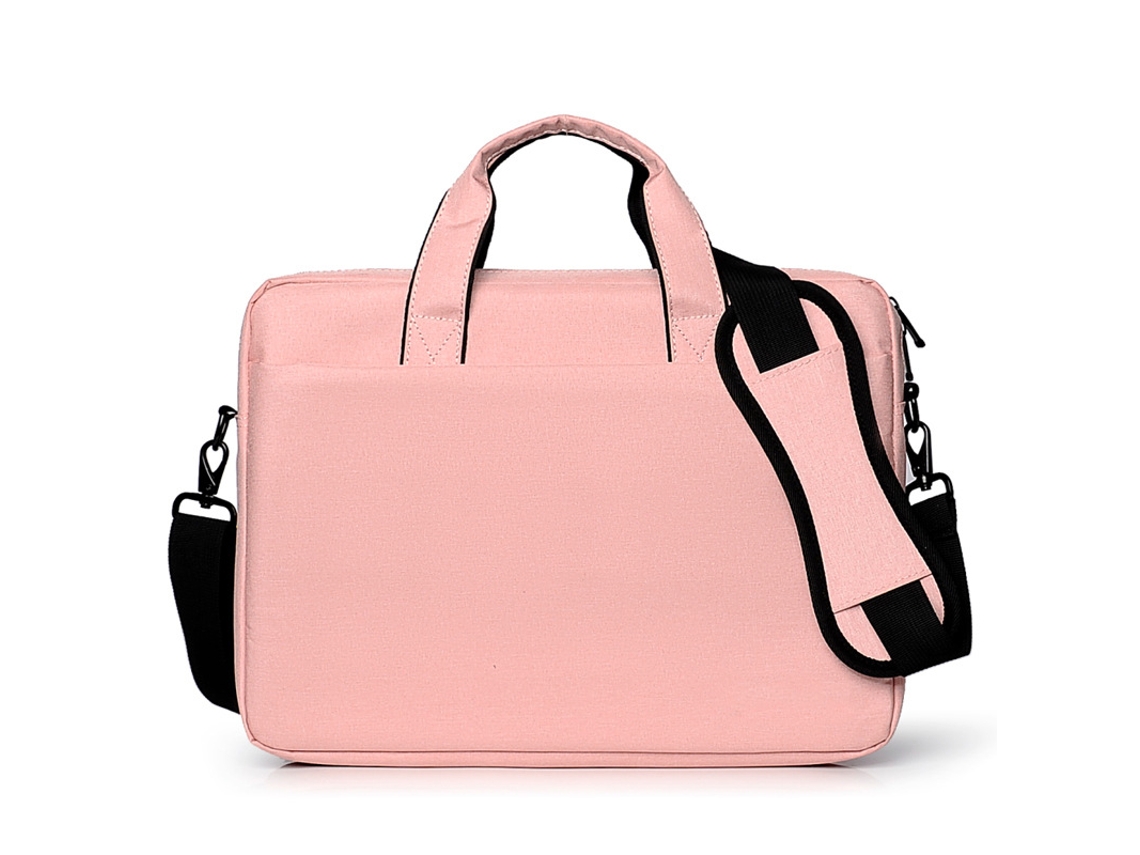 Bolsa de mano impermeable para portátil Yunzii Business, edición algodón rosa perlado, 14 pulgadas