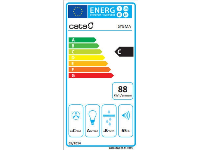 Campana Cata Sygma 900 600 M3 H 90 Cm Inox Worten Es