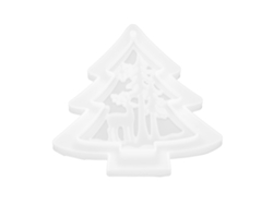 Molde De Silicona Para Resina Duradera Y Resistente A Desgarros Para Manualidades Navideñas Diy - Alce