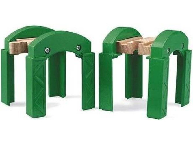 Pieza para Pista Ferroviaria BRIO 33253 (Verde - 8.2x7.4x14.8cm - Edad Mínima: 3)