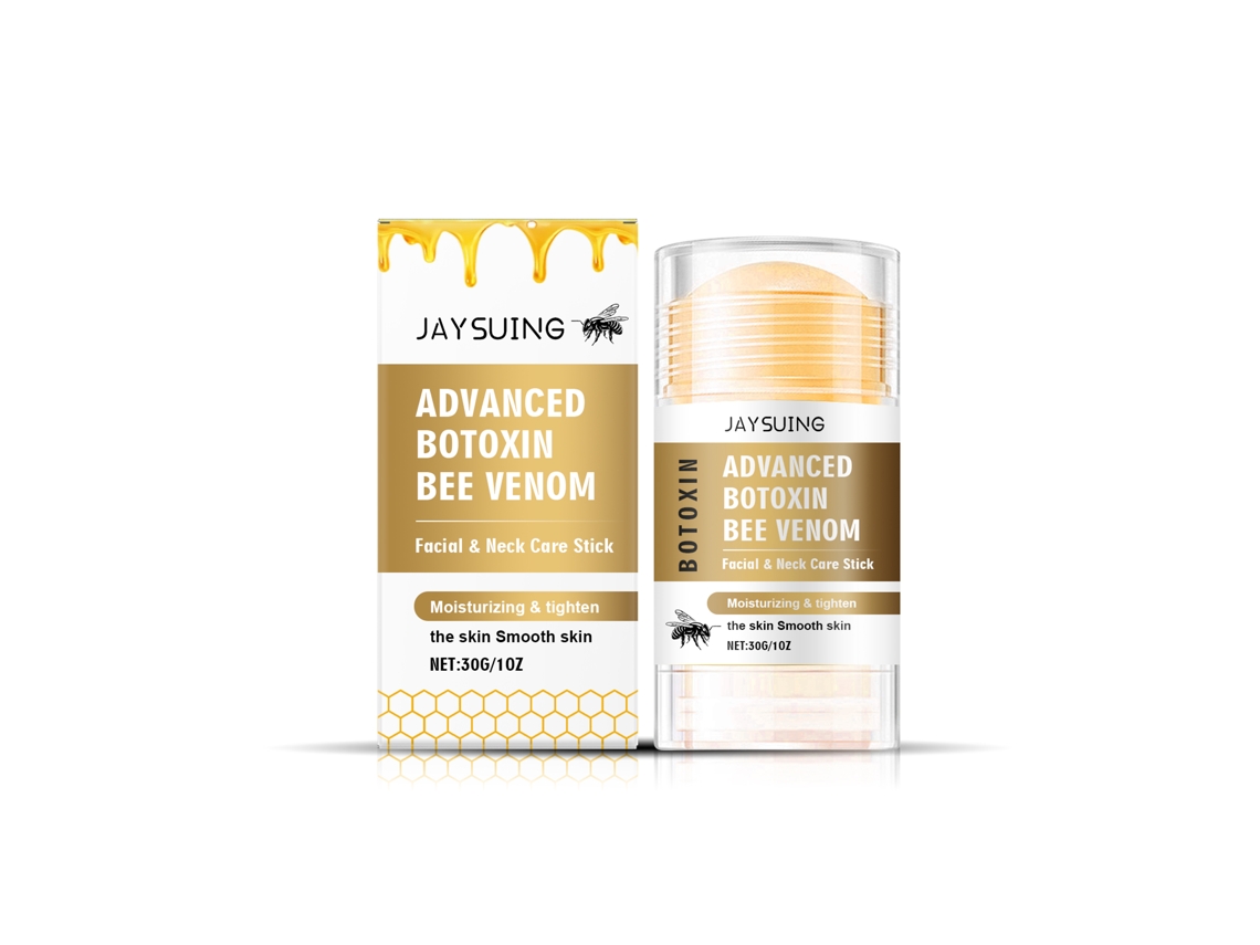 Barra hidratante facial y para el cuello con veneno de abeja
