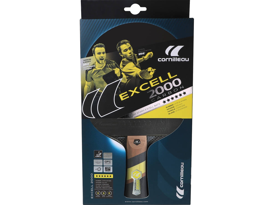 Raqueta De Carbono Para Interior CORNILLEAU EXCELl 2000